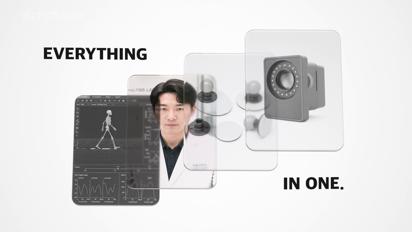 모든 장비가 하나로 합쳐지는 장면