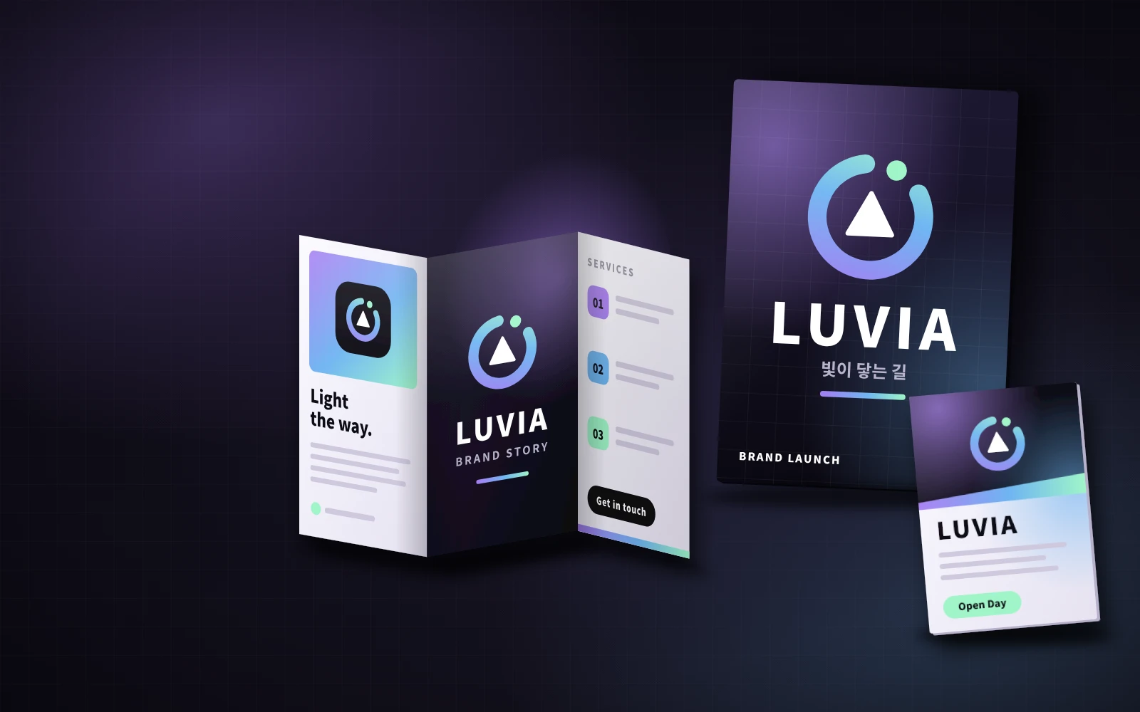 collateral service mockup